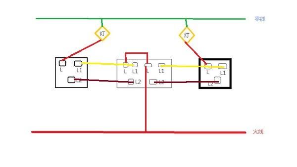 双回路怎么接线（双回路接线图解）-图1