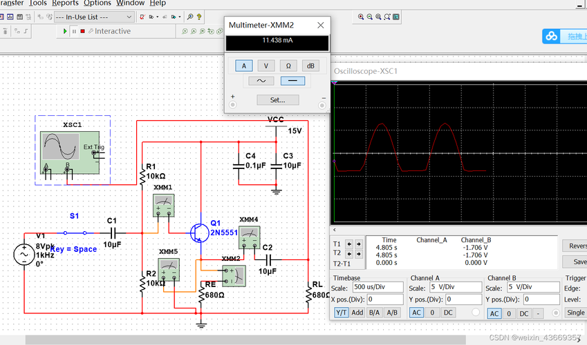 模拟电压标准信号源（对模拟电压信号mt=cos16000∏t）-图2