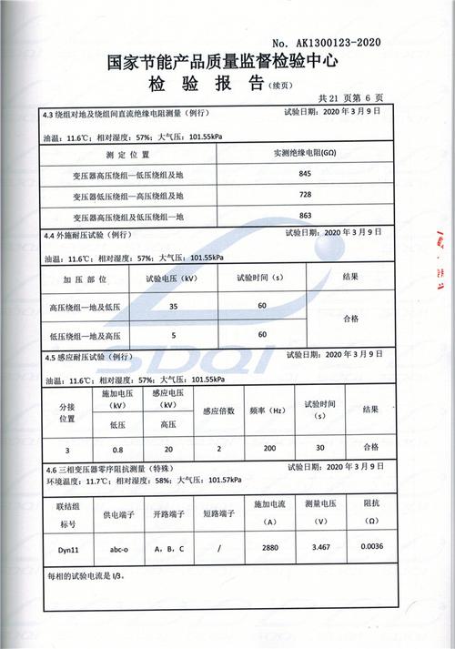 变压器色谱甲烷标准（变压器色谱分析报告）