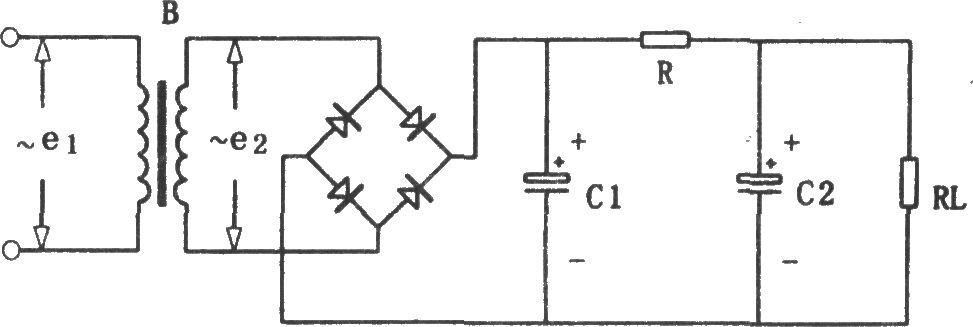 型滤波电路怎么画（π型滤波电路工作原理）-图1