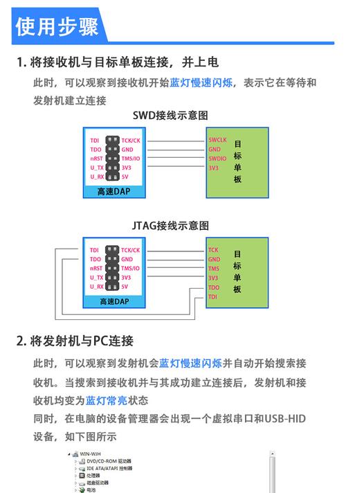 cmsisdap怎么连stm32（stm32用dap下载连线）