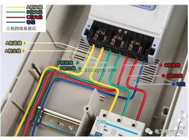 三相五线标准接线图（三相五线标准接线图片）-图3