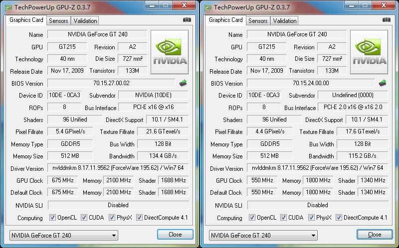 gt240和9800gt哪个好（gt9400和gt240）-图2