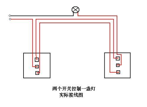 灯管开关怎么单独接（灯管的开关怎么接线）-图3