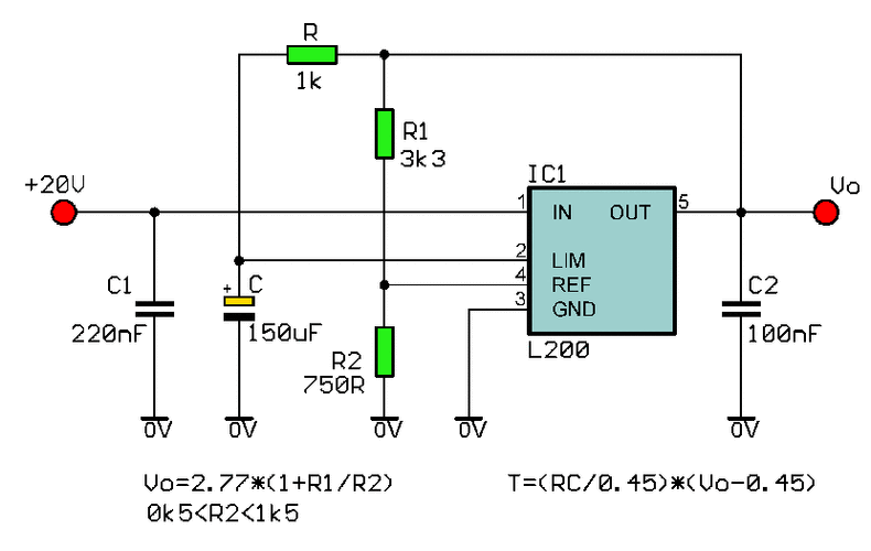 lm317怎么接线（lm335怎么接线）