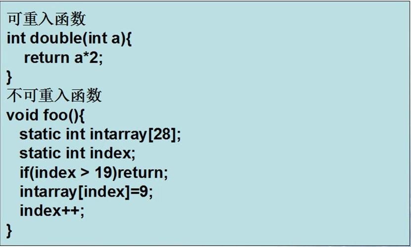 怎么使函数可重入（函数重入什么意思）