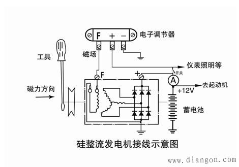 24v发电机怎么接线（24v发电机怎么接线图）-图3