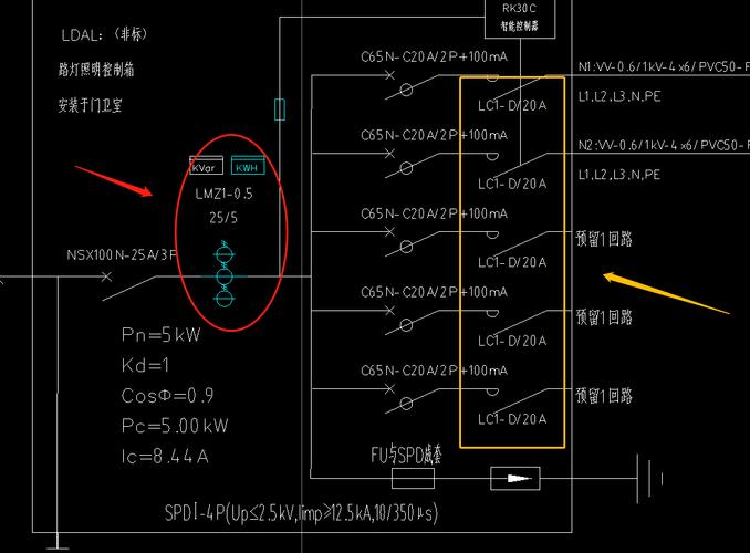 配电箱图怎么标注（配电箱图怎么标注尺寸）-图2