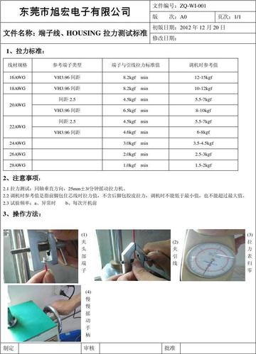 国标qvr端子拉拔力标准（接线端子拉拔力测试）-图3