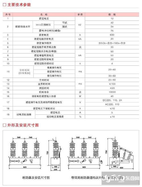 真空断路器国家标准号（真空断路器尺寸设计标准）-图2