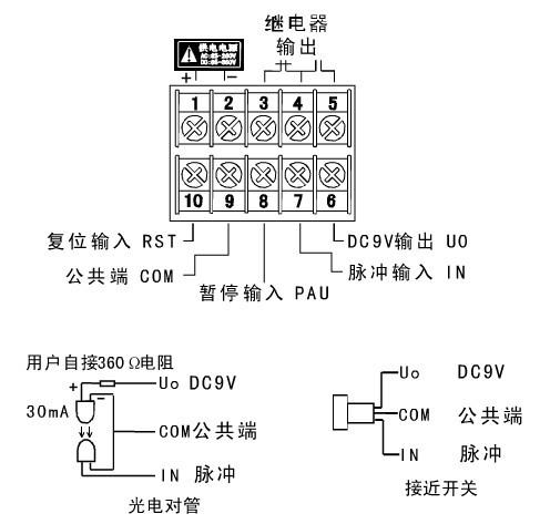 计数器复位端怎么（计数器复位法怎么接线）-图3