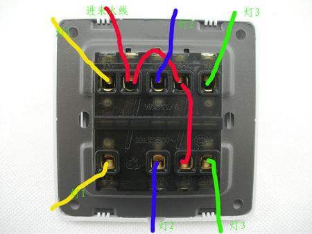 3控开关怎么拆（三控的开关怎样安装方法）-图1