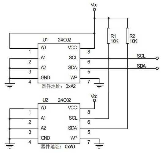 cat1023的i2c标准电路（i2c电路图）-图2