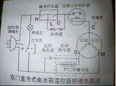 冰箱调温器怎么接线（冰箱调温开关线路怎么接）-图3