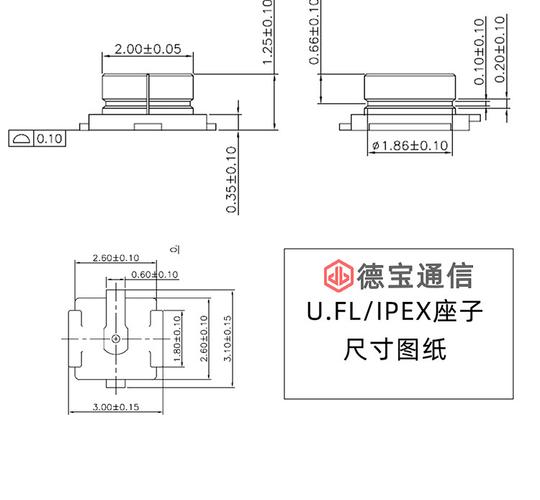 u.fl压接标准（压接定义）-图1