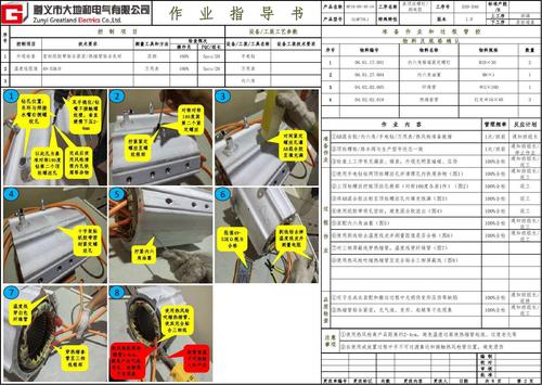 电气做业sop标准（电气装配sop范本）