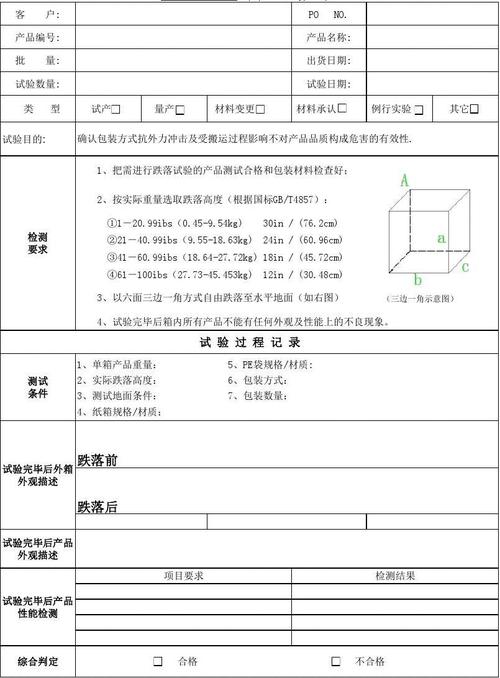 iec跌落标准（跌落性能类别c类）