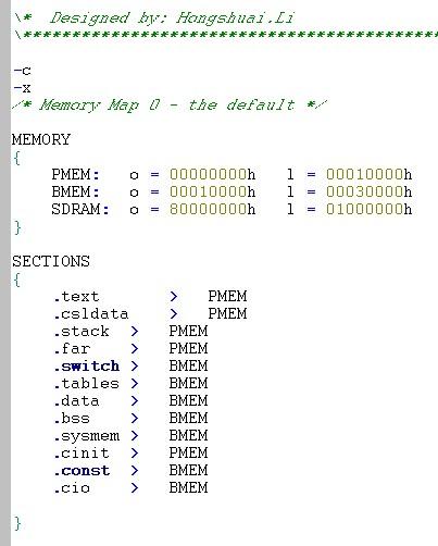 dsp怎么运行dat文件（dsp的cmd文件详解）