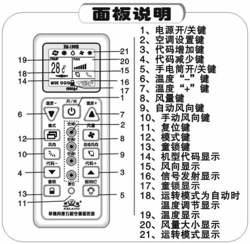 科朗万能电视遥控器怎么设置（科朗rm2008万能遥控器说明书）-图3