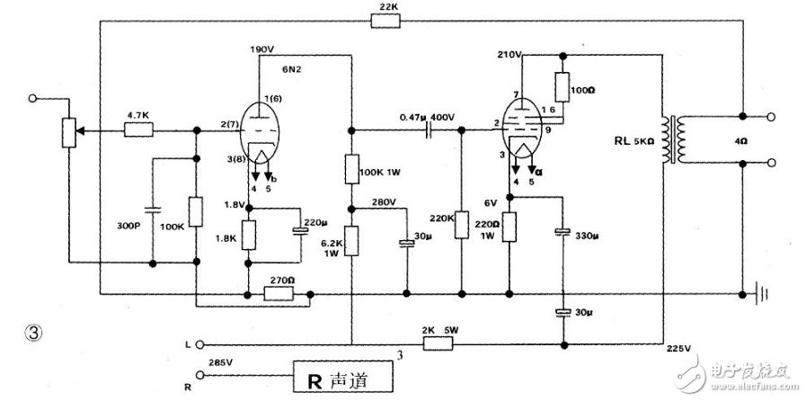 6p15电子管标准接法电路图（电子管6p15应用电路图）-图2