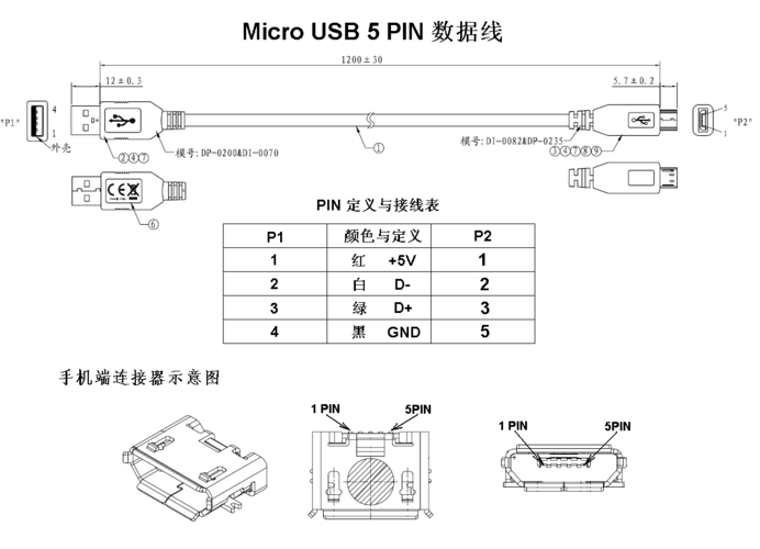 microusb接口怎么接（micro usb接口接线）