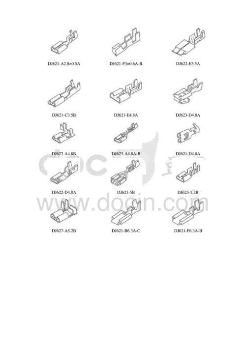汽车接插件命名标准（汽车接插件的规范和选用）-图1