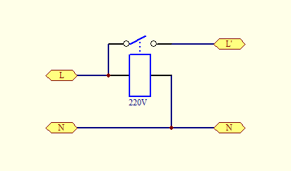 led灯怎么加继电器（led灯微亮加继电器）