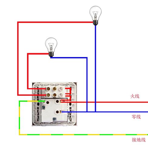 双开怎么接线图解泰力（泰力双开开关接线示意图）