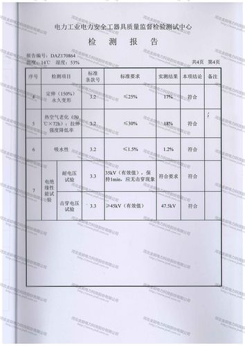 绝缘垫检测标准（绝缘垫检测周期的依据）