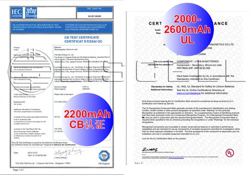 锂电池ul认证标准（锂电池tuv认证）-图1
