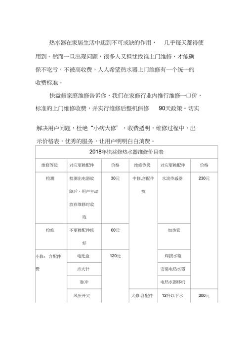 海尔售后收费标准（海尔售后收费标准价格表查询）-图2