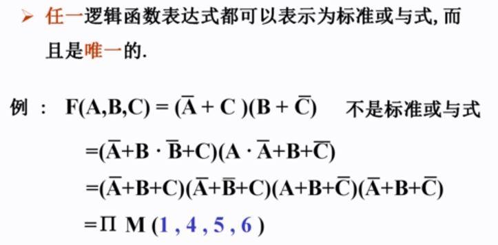 逻辑函数标准型式（逻辑函数的标准和与标准积）-图3