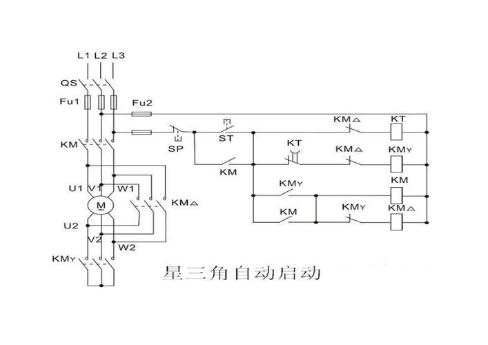 标准星三角形（标准星三角启动原理图）