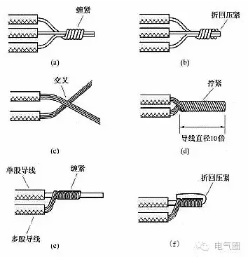 电线接头方法参照标准（电线接头的正常接法）-图2