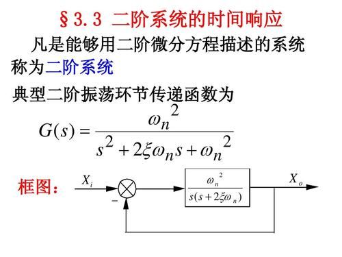 二阶系统的标准（二阶系统的标准传递函数为）-图2