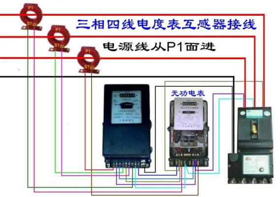 标准的有功电度表接线（有功电度表怎样计量的）