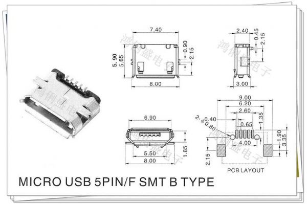 usb连接器标准尺寸（usb连接器标准尺寸图片）-图2