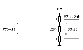 485标准上下拉电阻（485上下拉电阻计算）