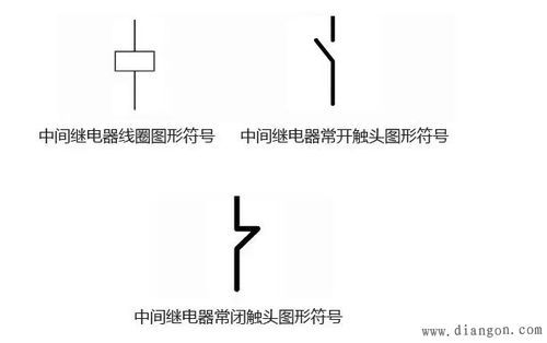 中间继电器的标准符号（中间继电器用什么表示）-图1