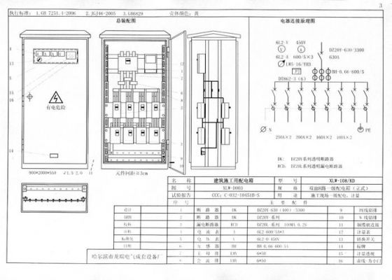 电气配电箱标准（配电箱标准图集）