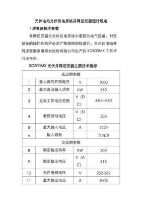 光伏并网逆变器的选型标准（光伏并网逆变器技术规范）-图2