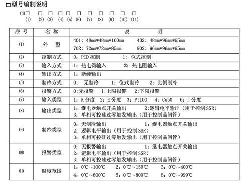 温控器标准规格（温控器标准规格表）-图3