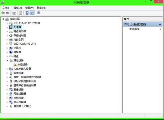 cpu设备管理器未知设备（设备管理器未知设备是什么驱动）-图1