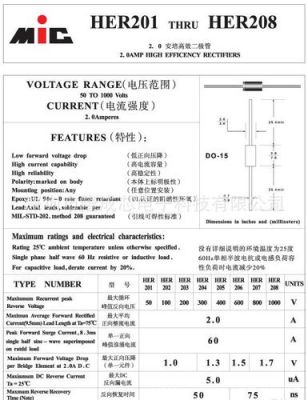 整流二极管国家标准（整流二极管国家标准是多少）-图1