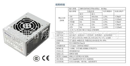 机箱电源标准尺寸（机箱电源的型号和市场报价）