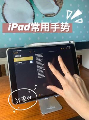 ipadpro设备手势（ipadpor手势控制）