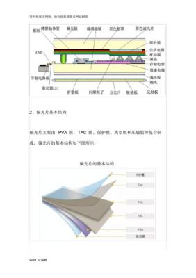 偏光片堆放高度标准（偏光片组成）