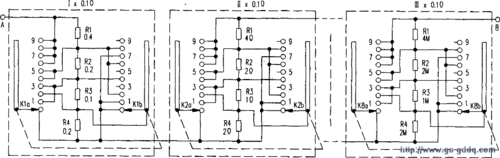 十进制标准电阻箱（十进制可调电阻箱怎么连）-图1