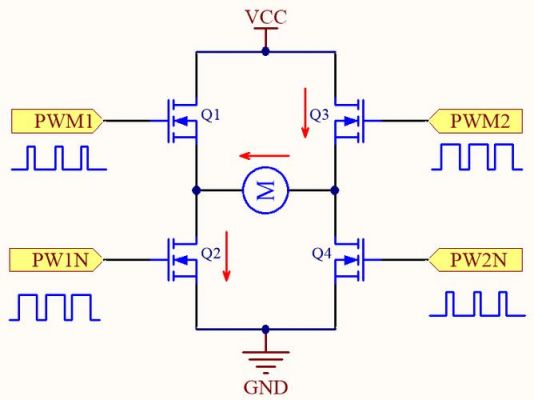 标准h桥电路（h桥式电路）-图3