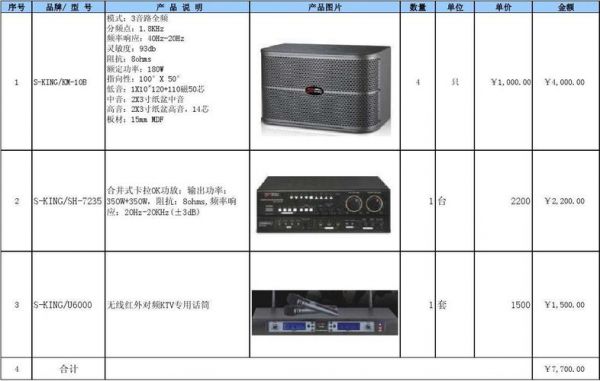 ktv音响设备（ktv音响设备配置清单）-图2